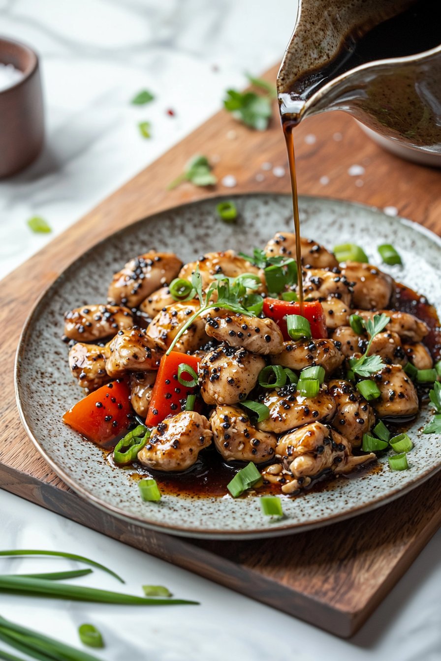 Black Pepper Chicken
