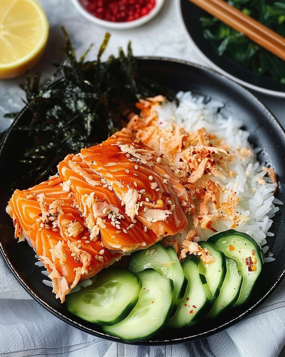 Salmon Rice Bowl