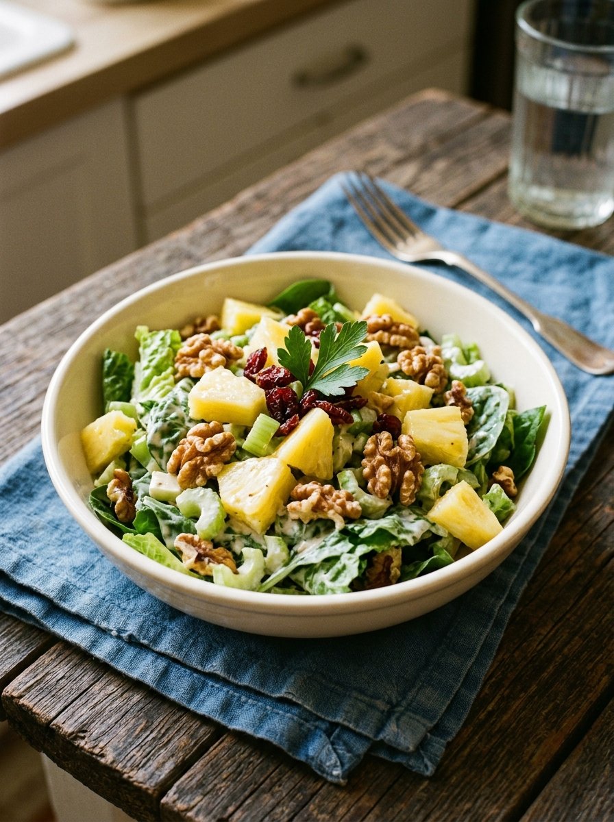 Pineapple Walnut Salad