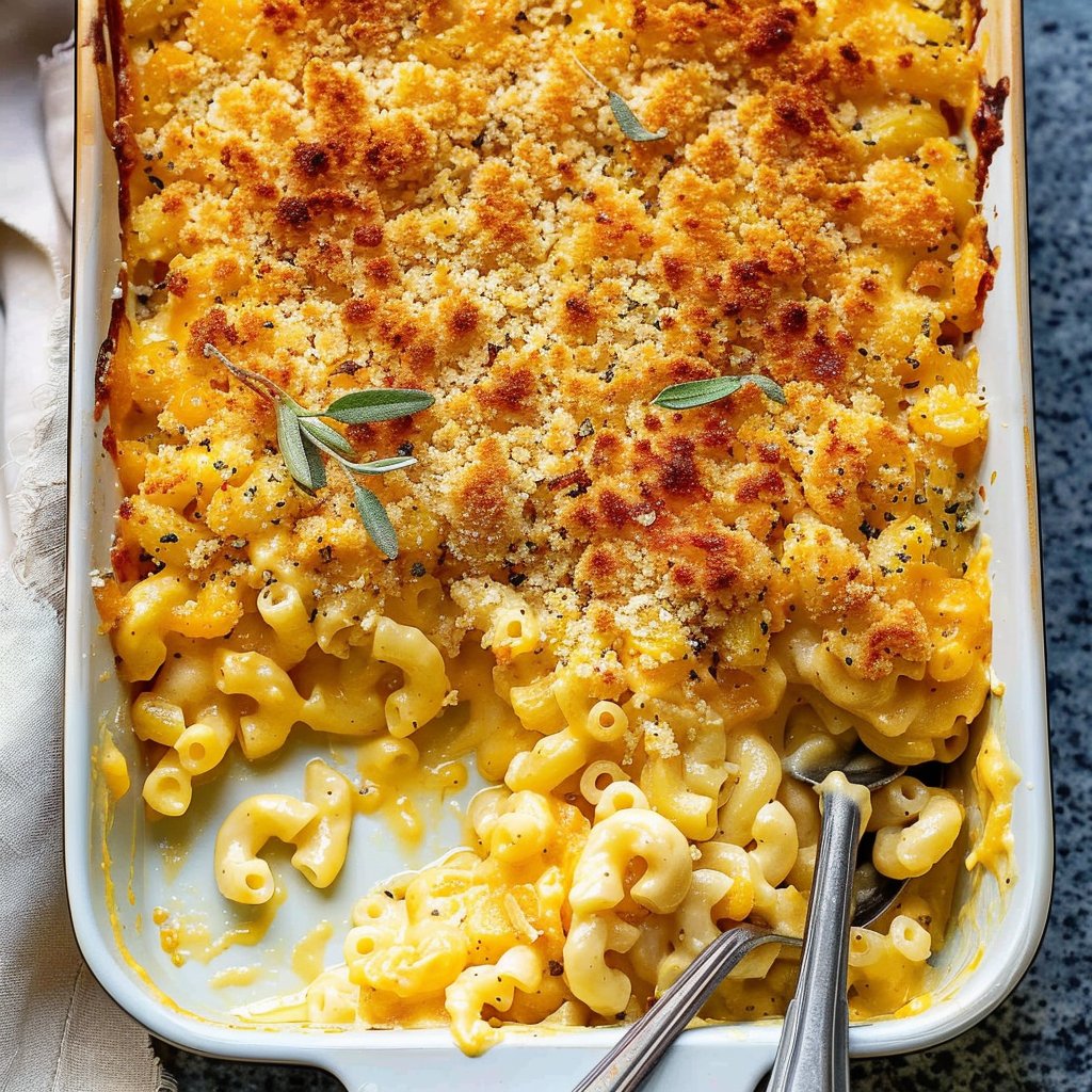 Butternut Squash Mac and Cheese