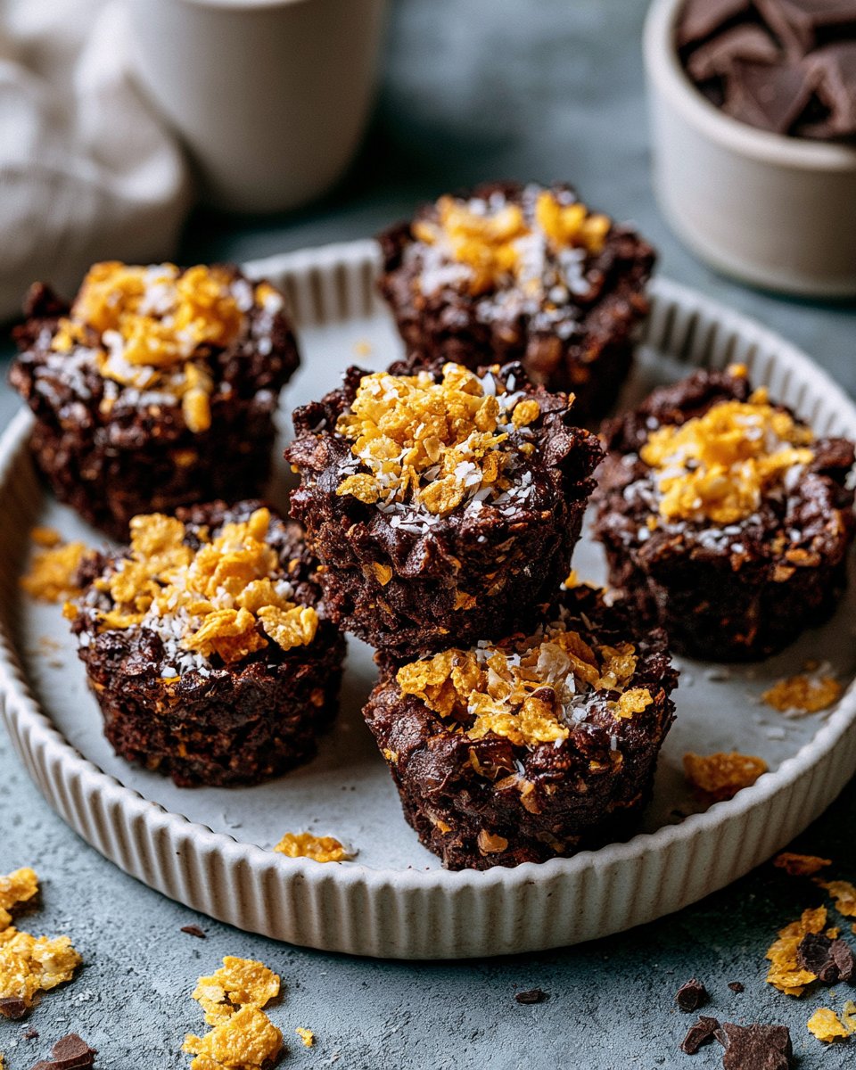 Chocolate Cornflakes Cakes