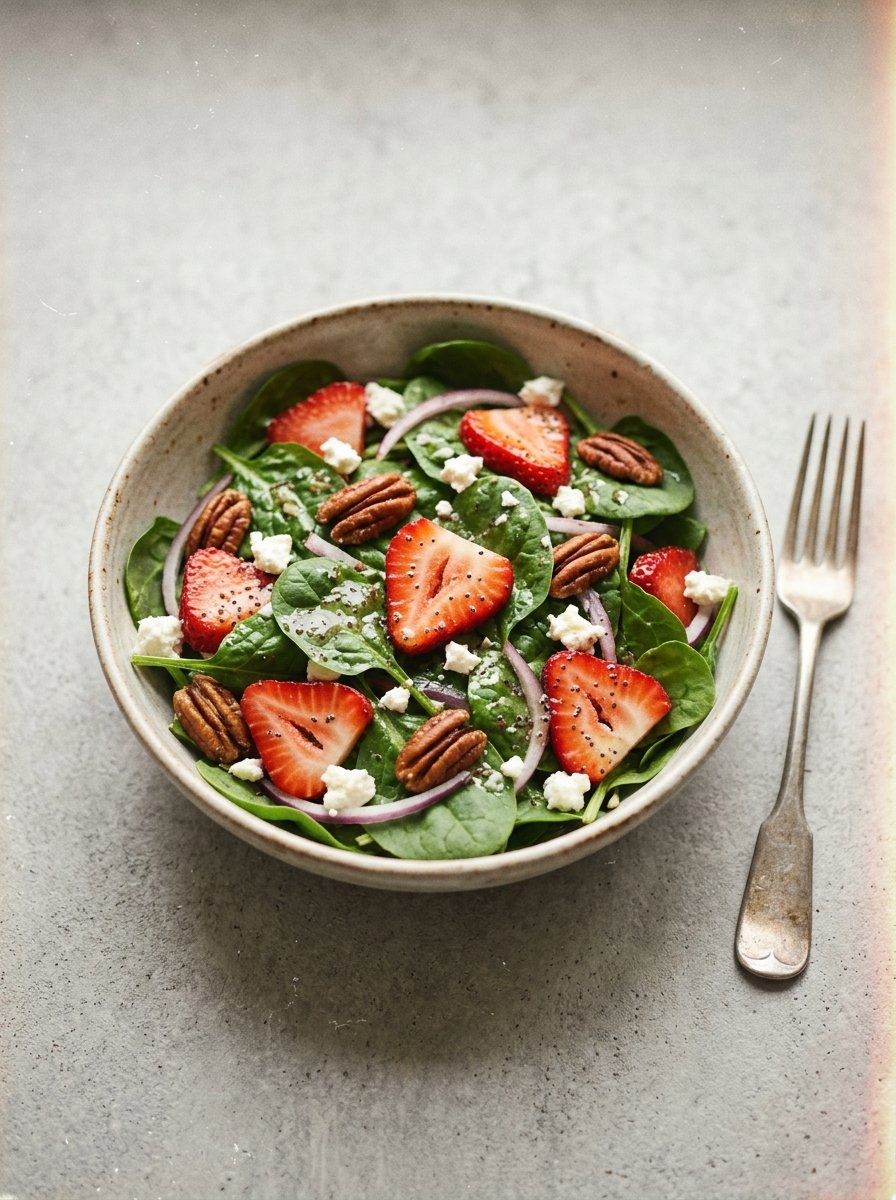 30-Minute Strawberry Spinach Salad