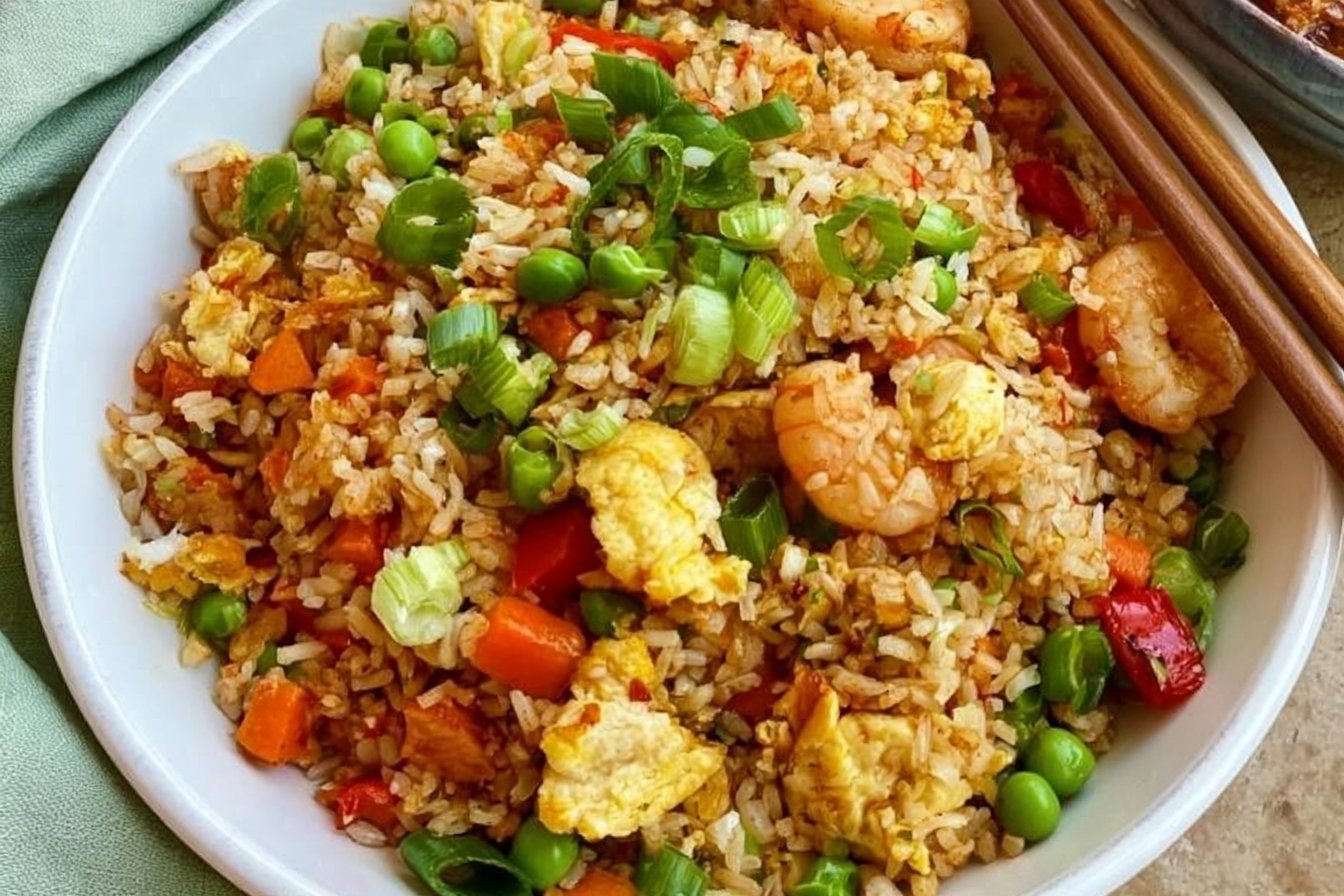 Gluten Free Fried Rice Easy Quick Dinner Ready in 30 Minutes