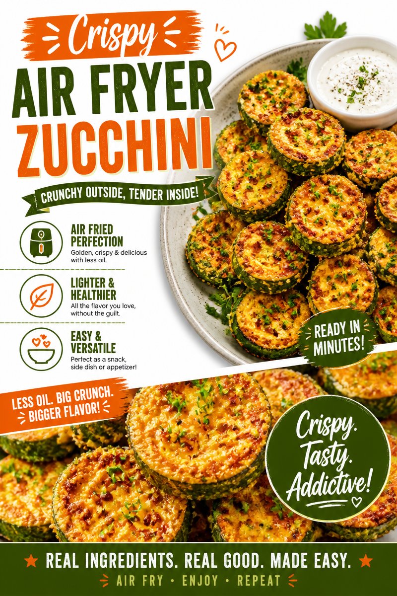Crispy Air Fryer Zucchini: 15-Minute Snack air fryer zucchini Crispy Air Fryer Zucchini: 15-Minute Snack