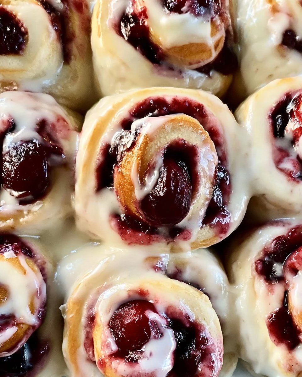 Cherry Cinnamon Rolls