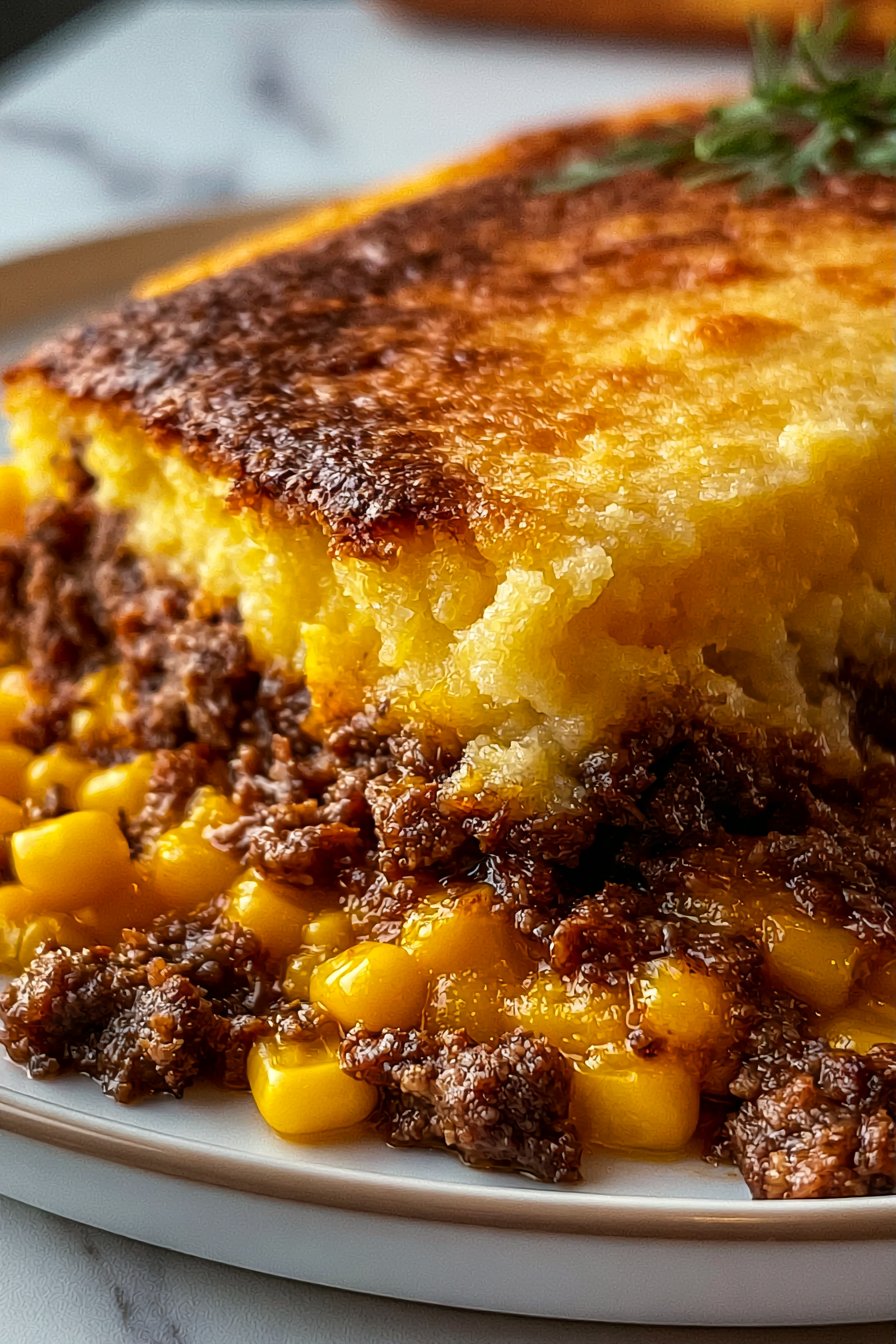 Cowboy Cornbread Casserole