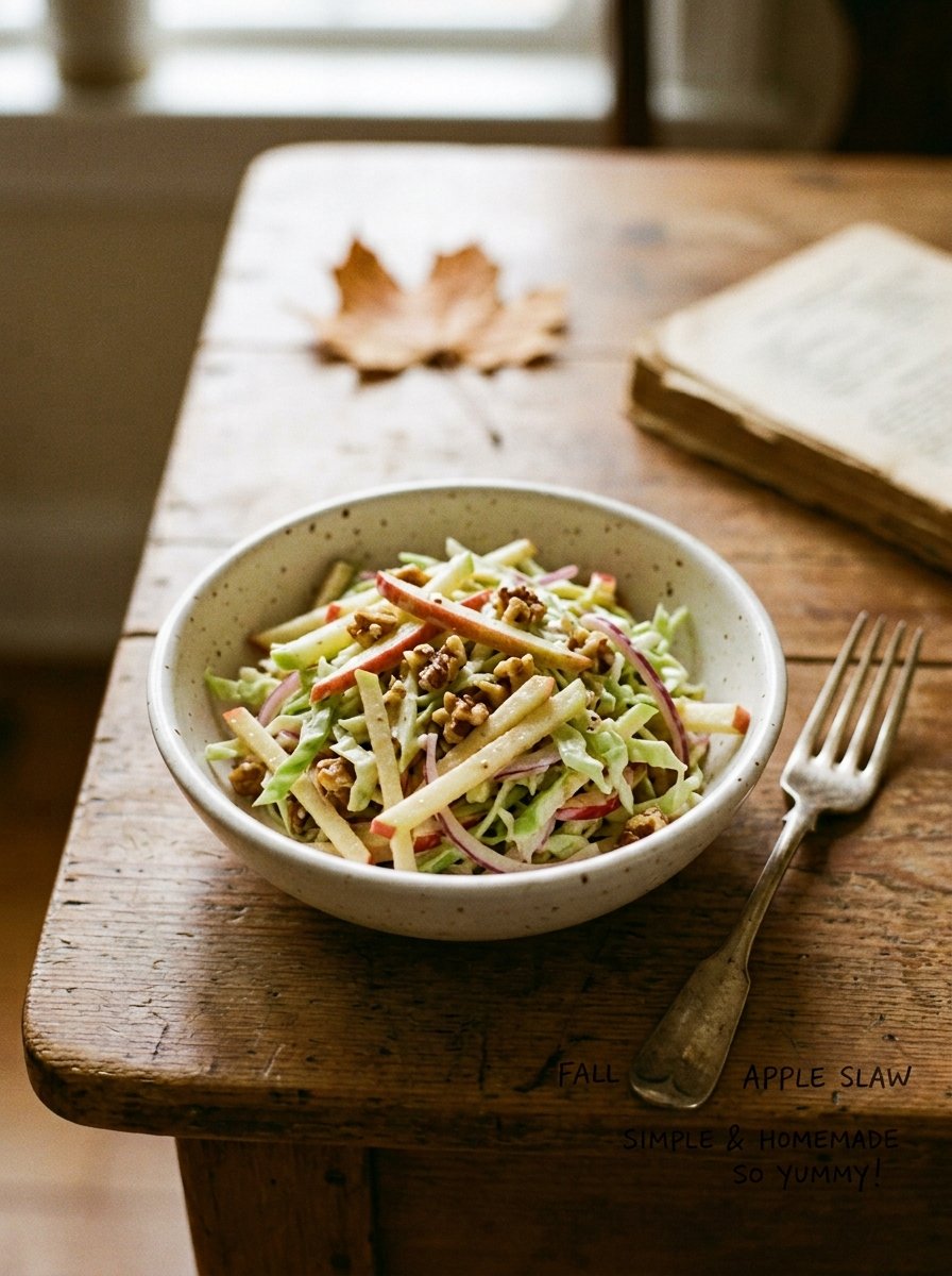 Fall Apple Slaw