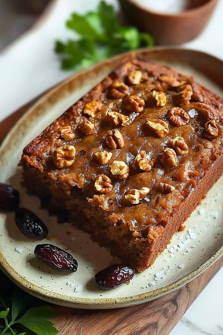 Date And Walnut Cake