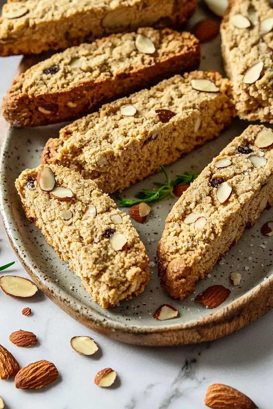 Almond Flour Biscotti