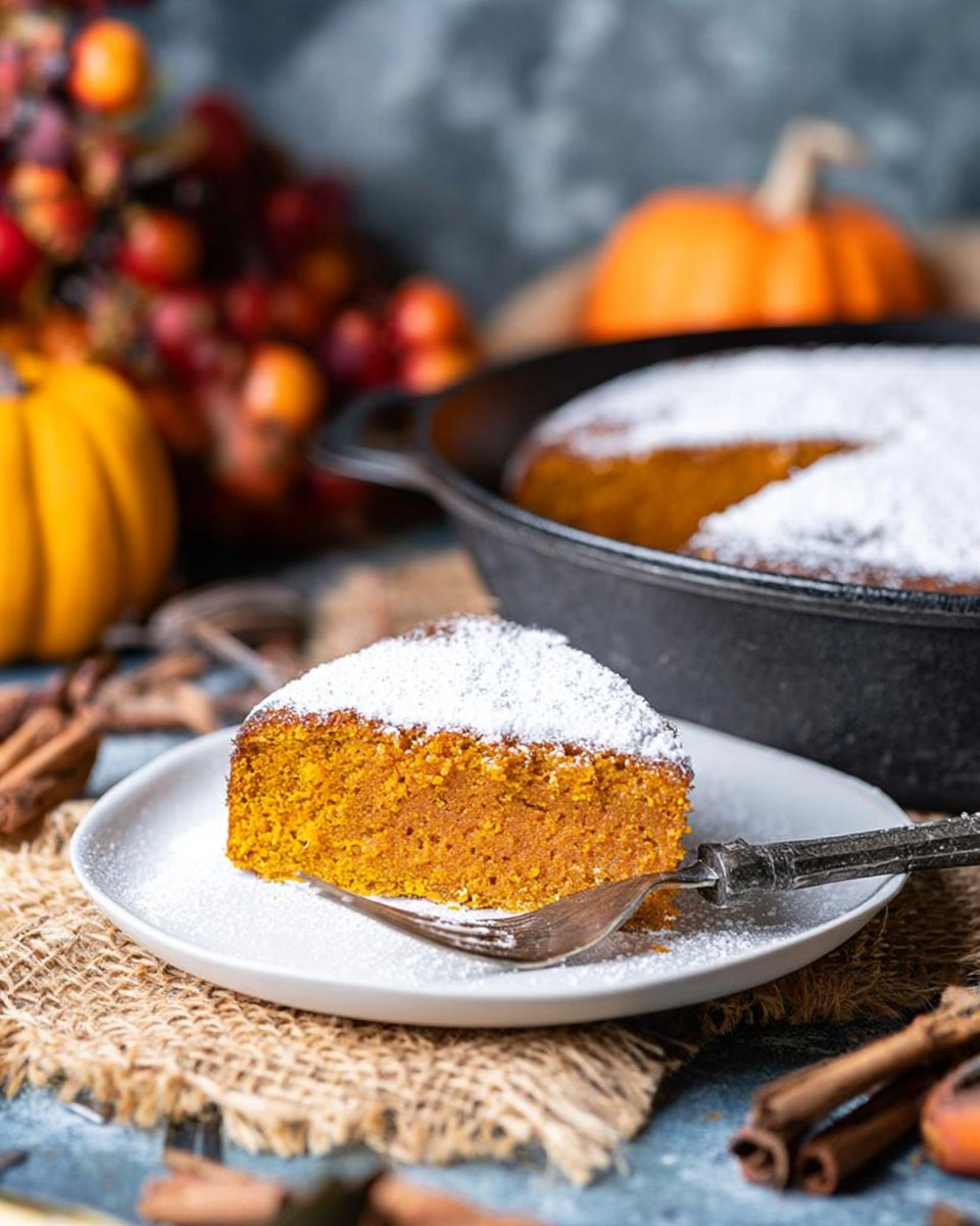 5-ingredient Pumpkin Cake