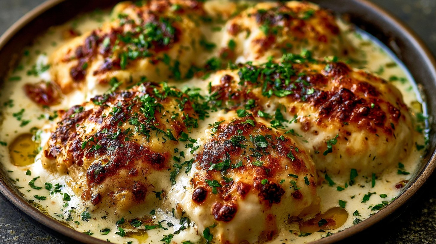 Easy Garlic Butter Caesar Chicken Breast