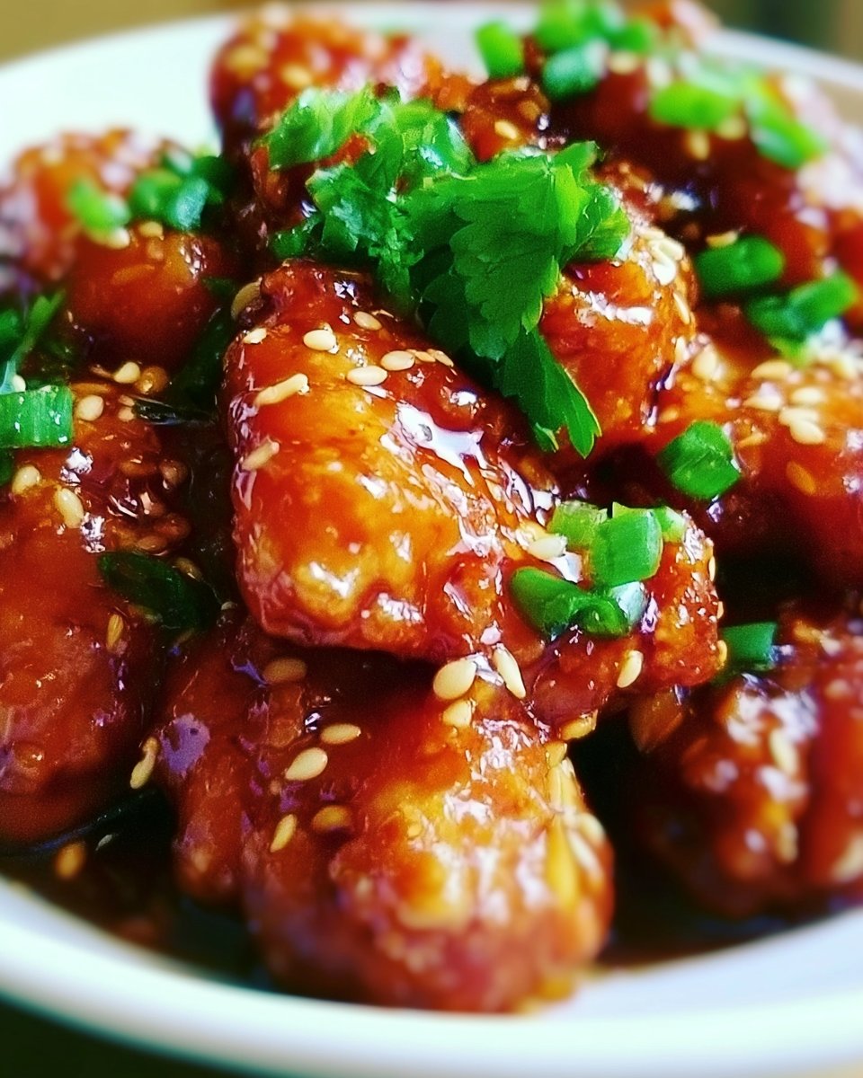 Crispy Chinese Honey Garlic Chicken Recipe