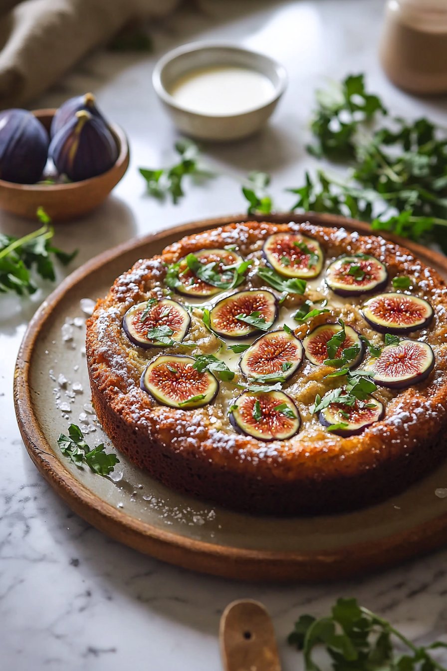 Fresh Fig Cake