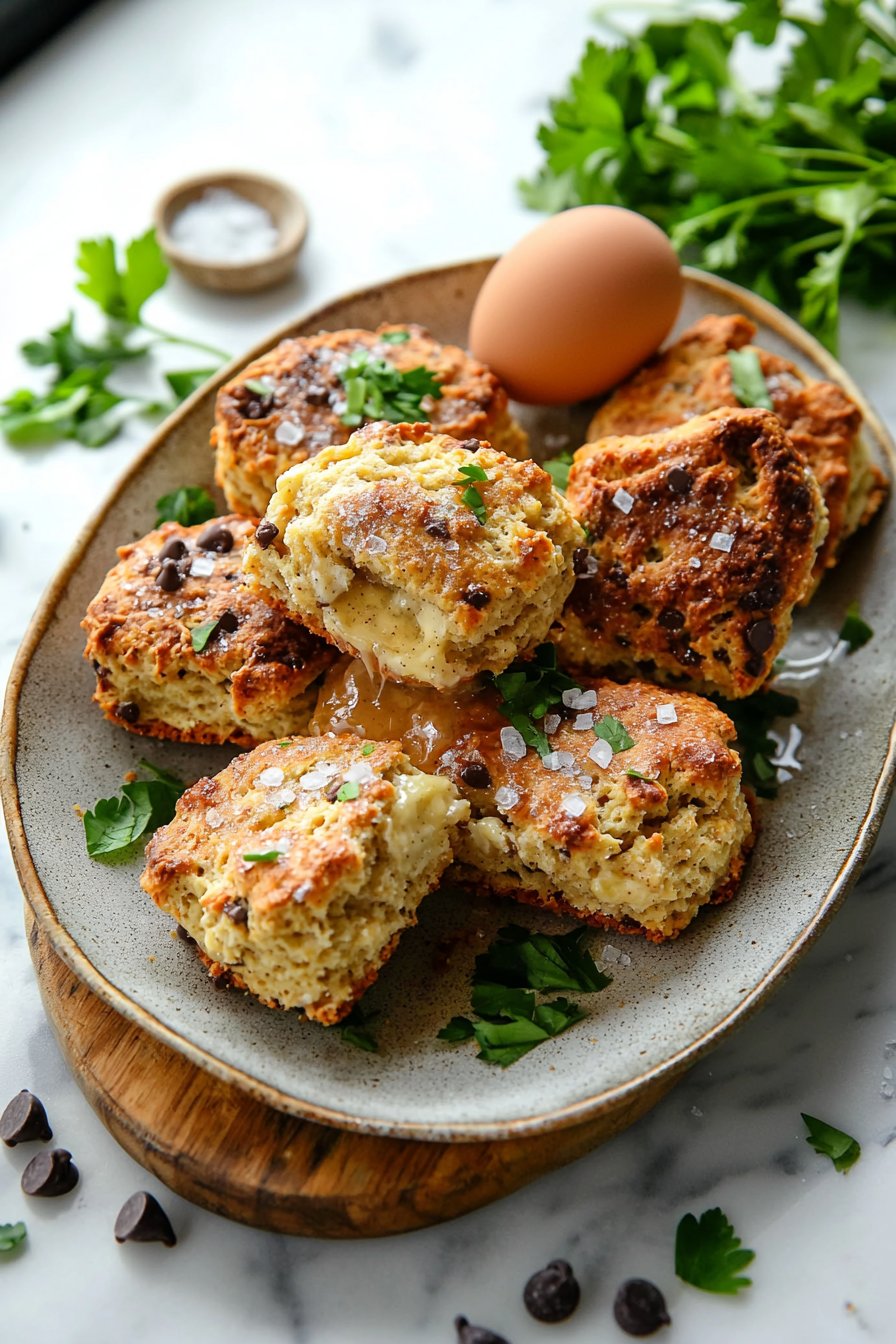 Bananenbrot Scones