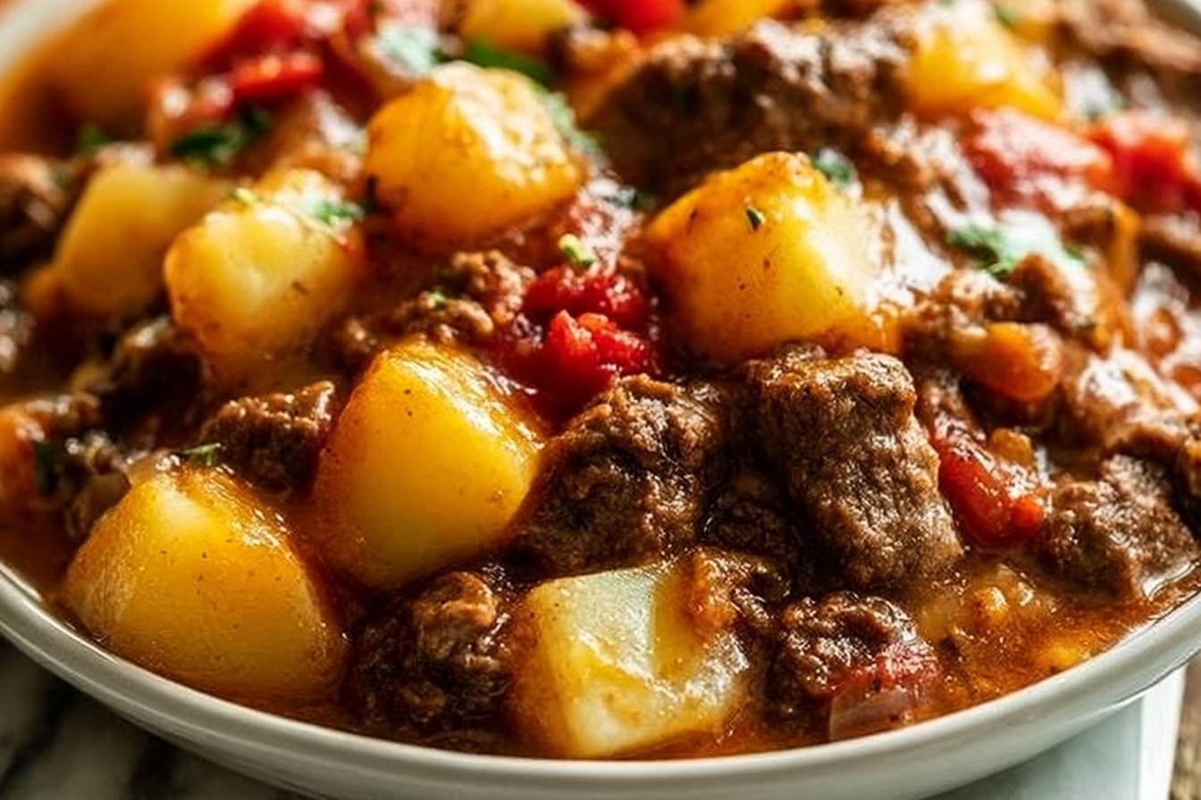 Slow Cooker Cowboy Casserole