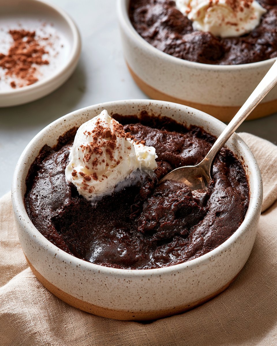 Ina Garten's Viral Brownie Pudding (Small Batch)