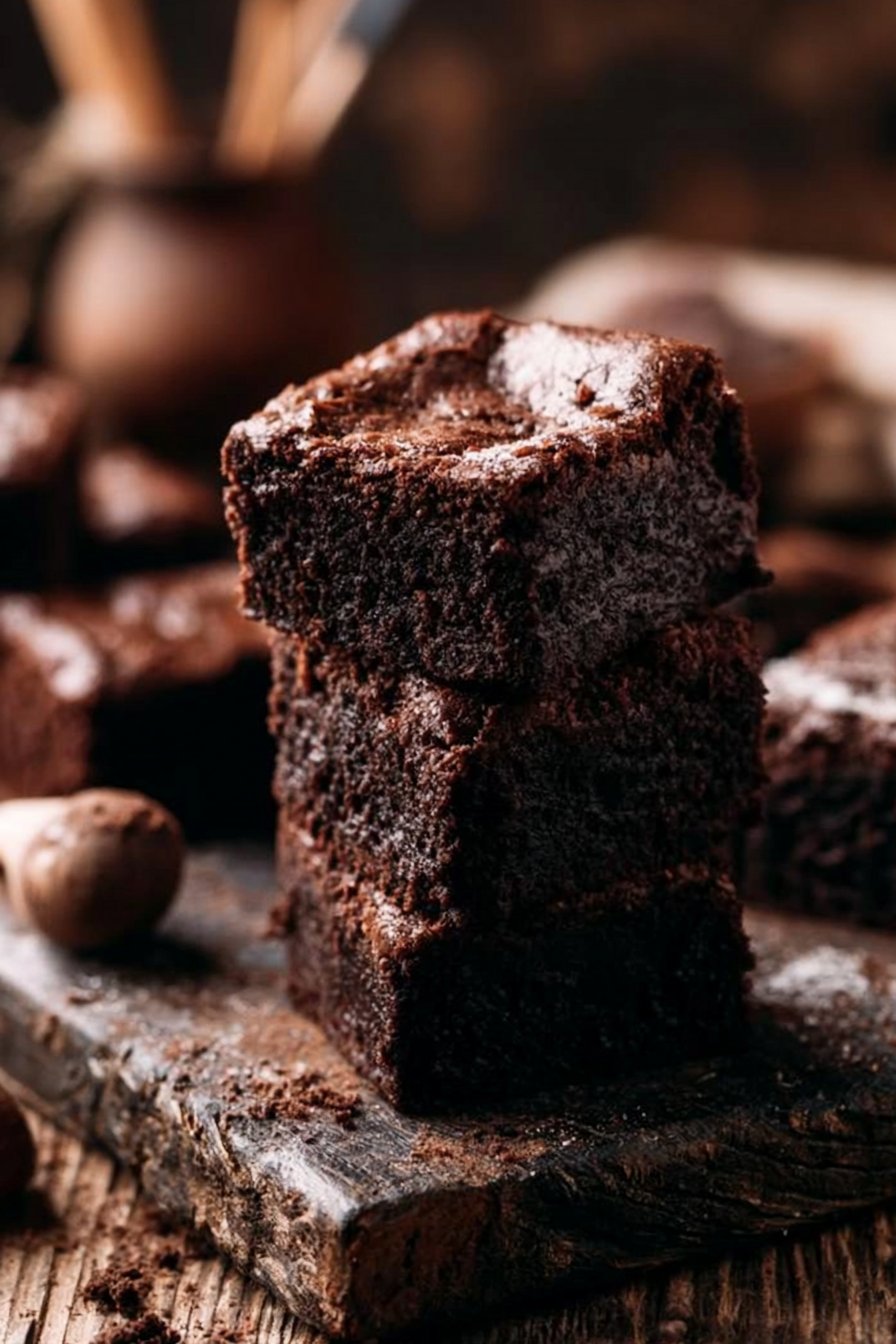 Hausgemachte Brownies