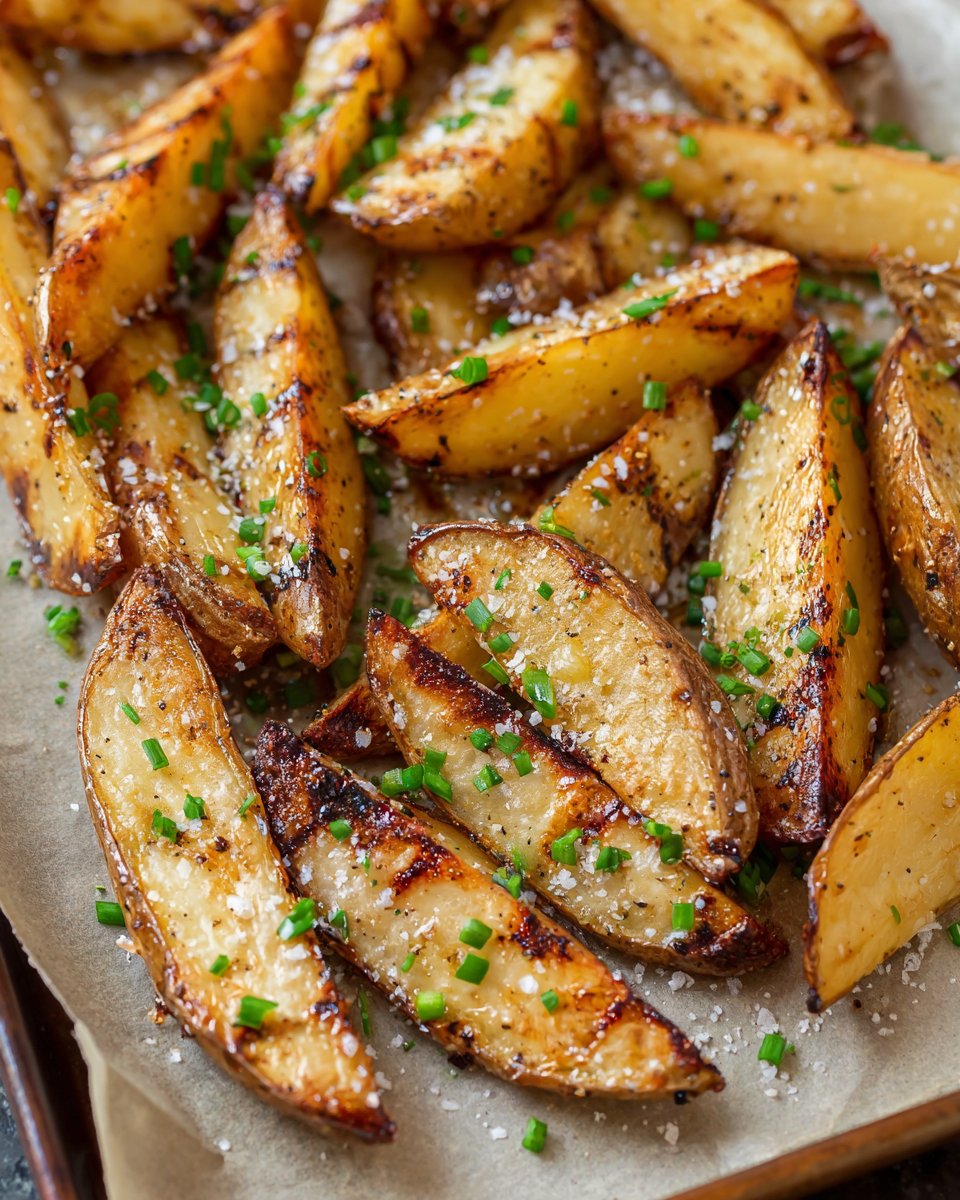 Grilled Salt and Vinegar Potatoes