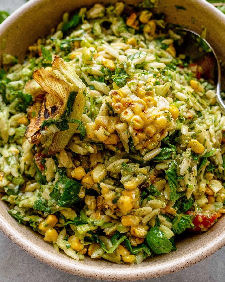 Corn Orzo Salad