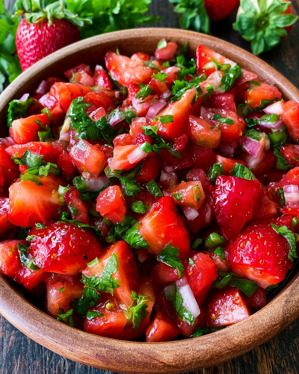 Easy One Pot Strawberry Salsa