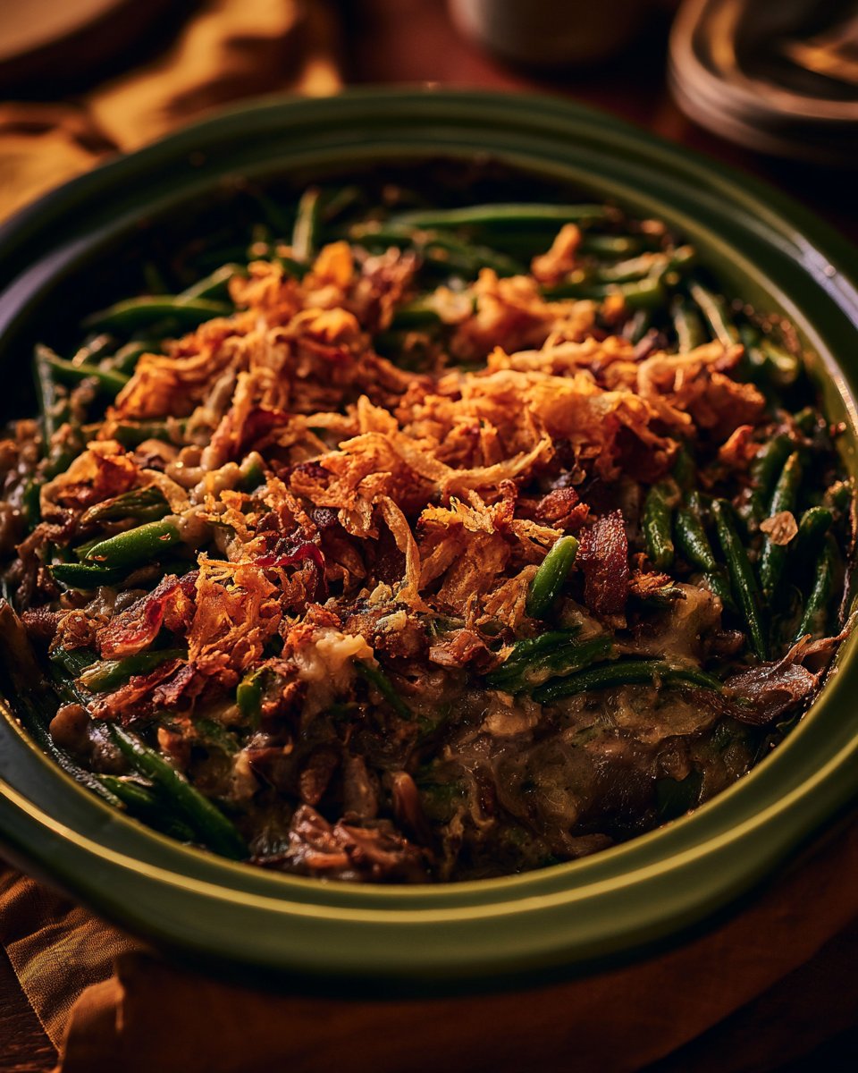 Crockpot Green Bean Casserole