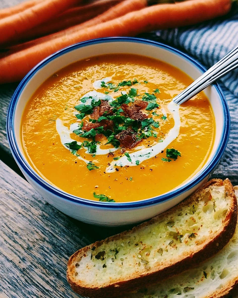 Creamy Carrot Soup Recipe