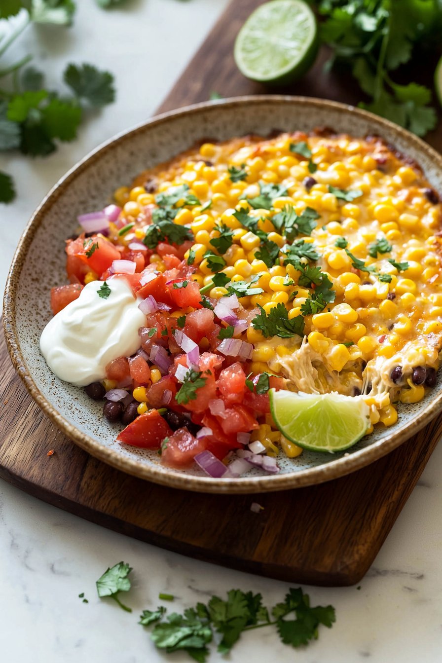 Easy Mexican Corn Dip
