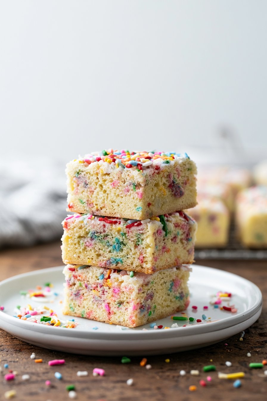 Funfetti Sugar Cookie Bars