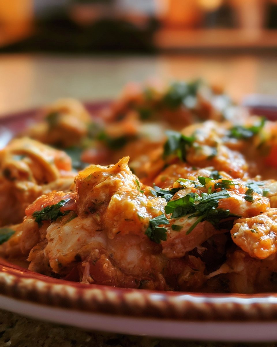 Crockpot Salsa Chicken