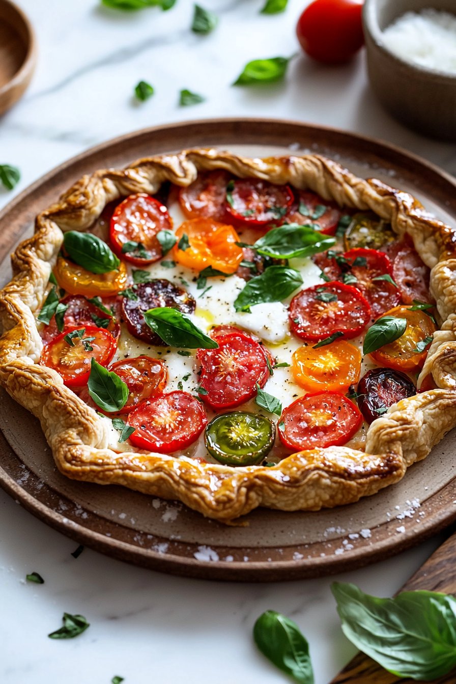 Heirloom Tomato Galette