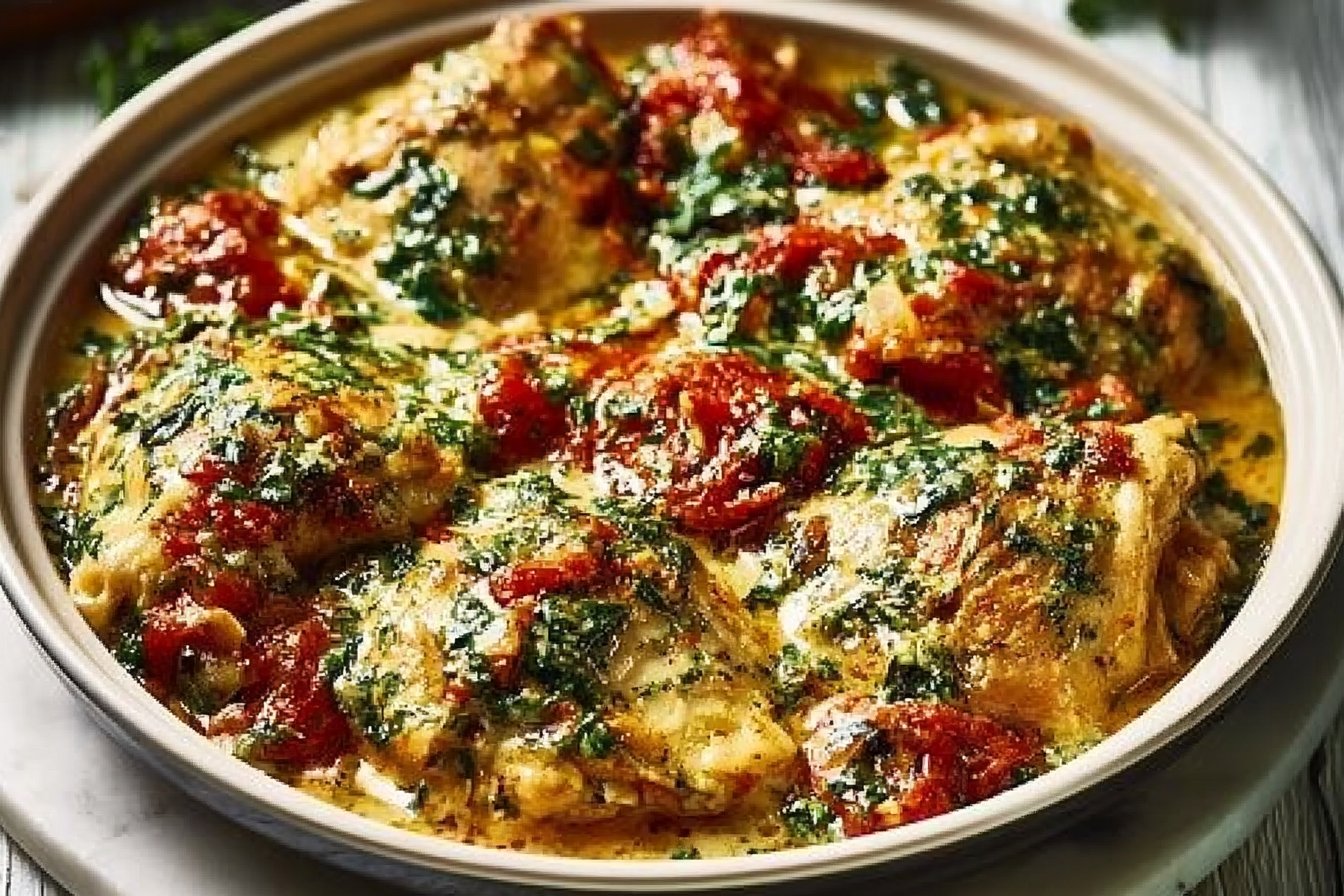 Crockpot Tuscan Garlic Chicken Recipe 2 Easy Crockpot Tuscan Garlic Chicken