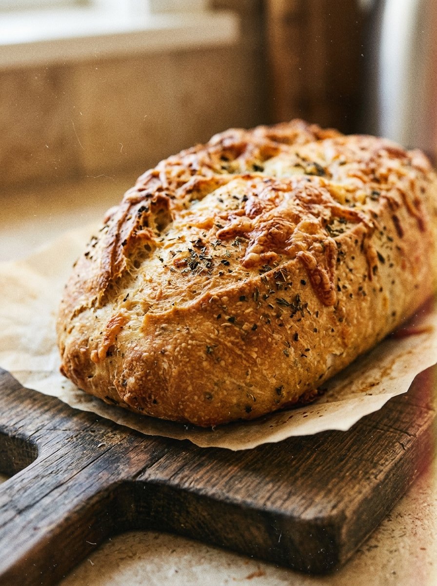 Italian Herb and Cheese Bread