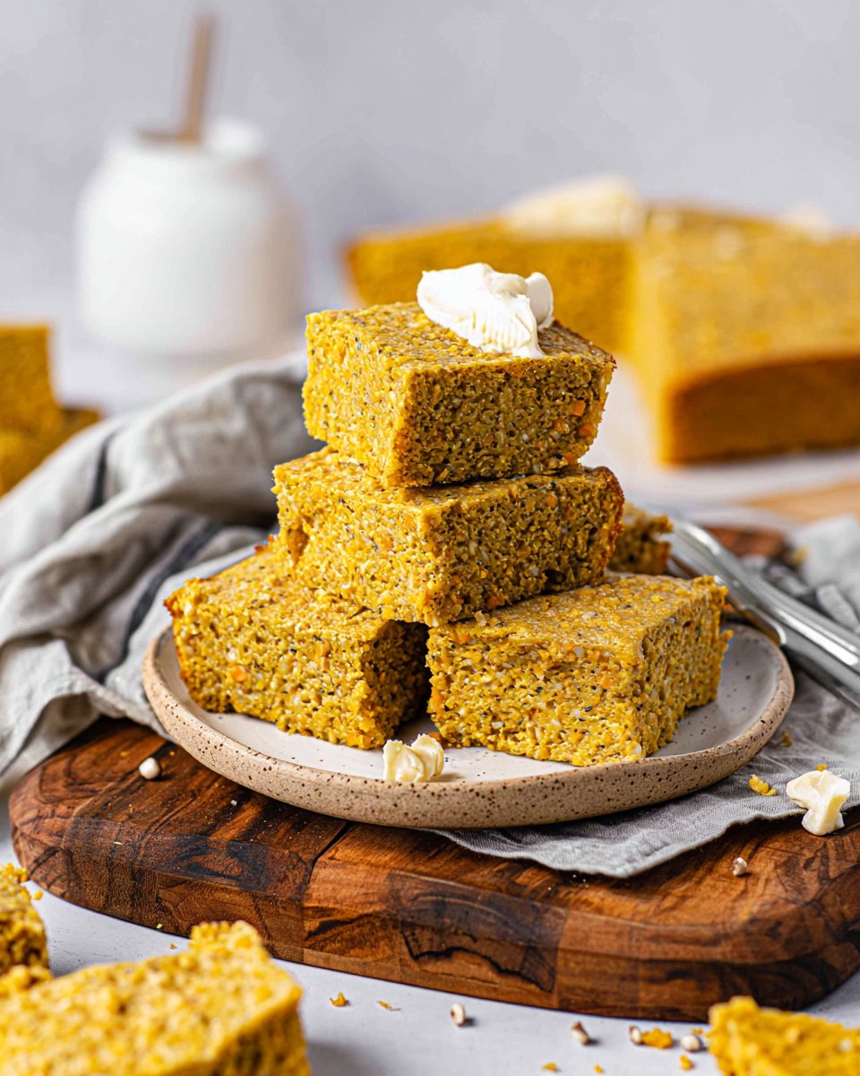 Kid Approved Vegan Cornbread