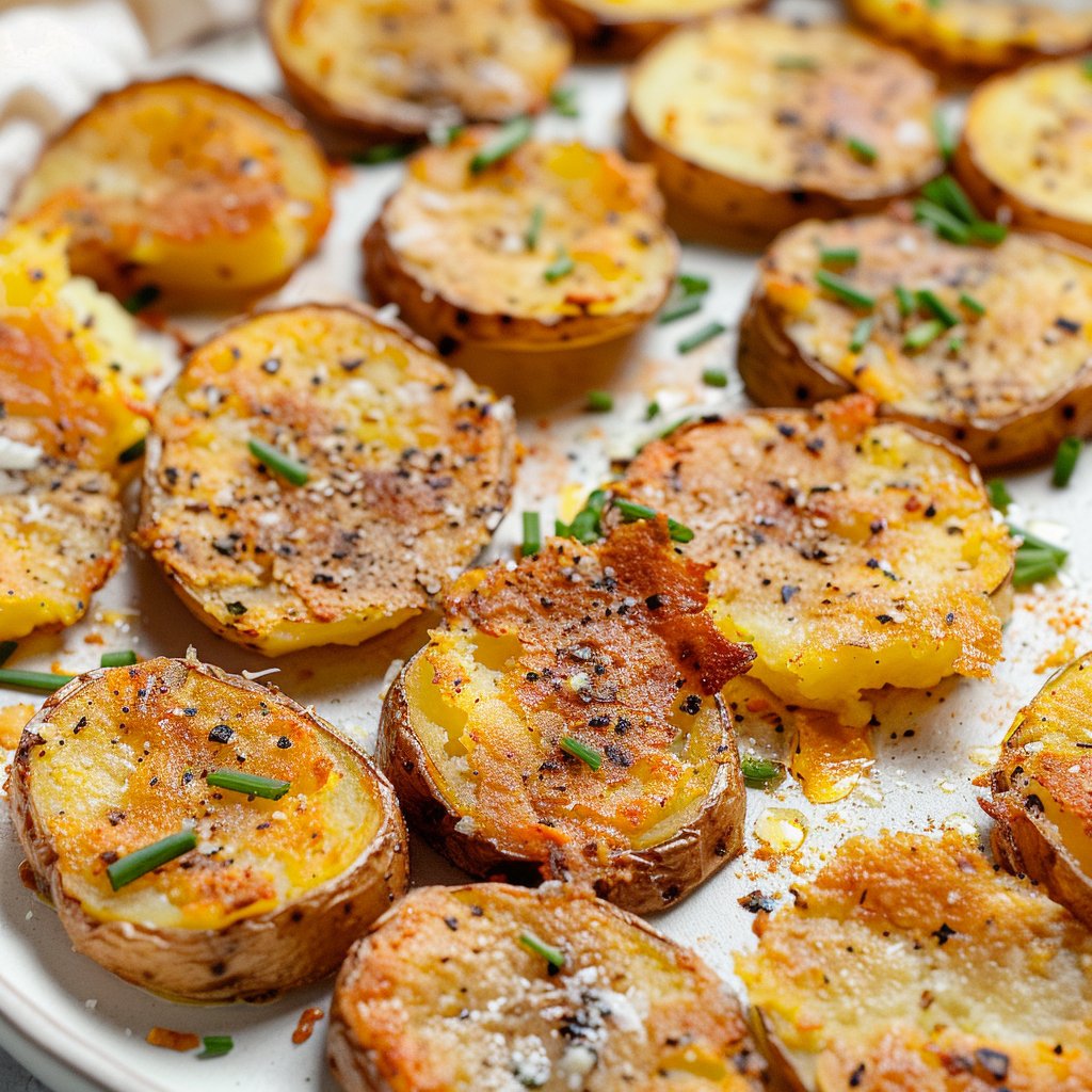 Crispy Smashed Potatoes