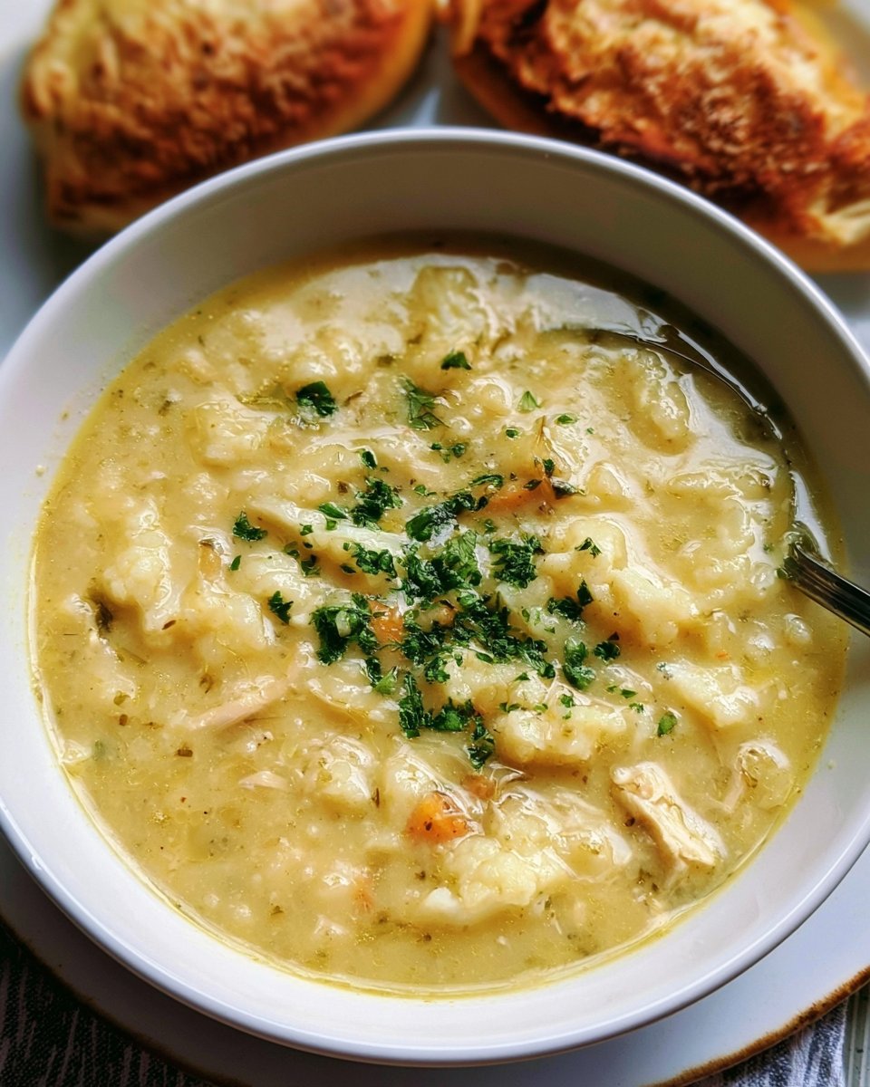Cauliflower Chicken Soup Recipe