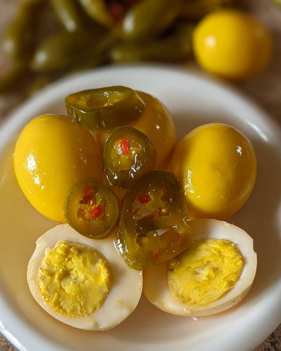 Cowboy Candy Pickled Eggs