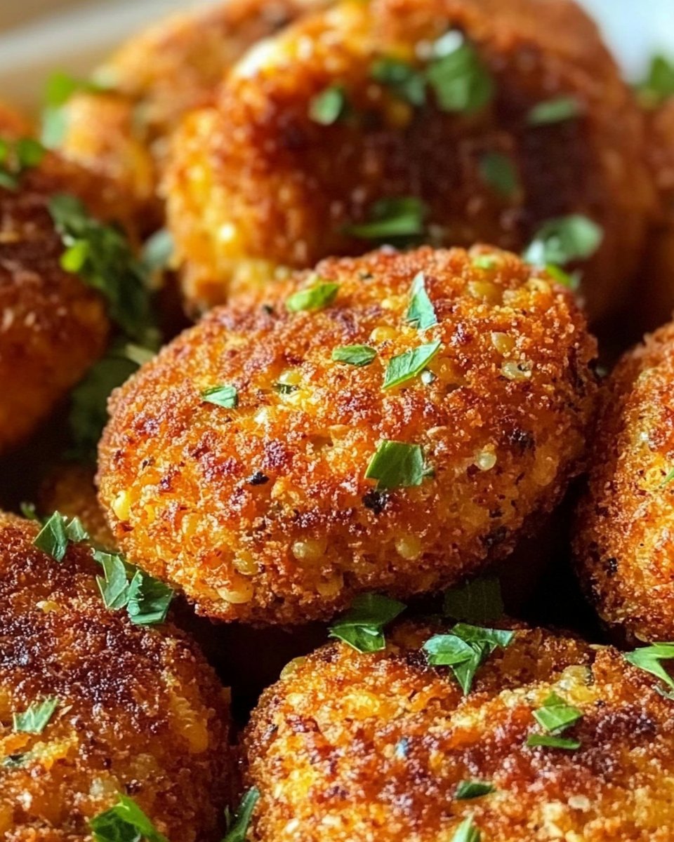 Crispy Linsenkroketten aus der Heißluftfritteuse