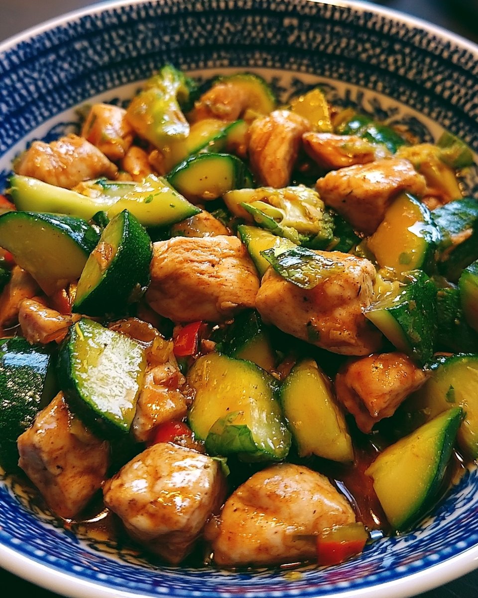 Easy Chicken and Zucchini Stir-Fry