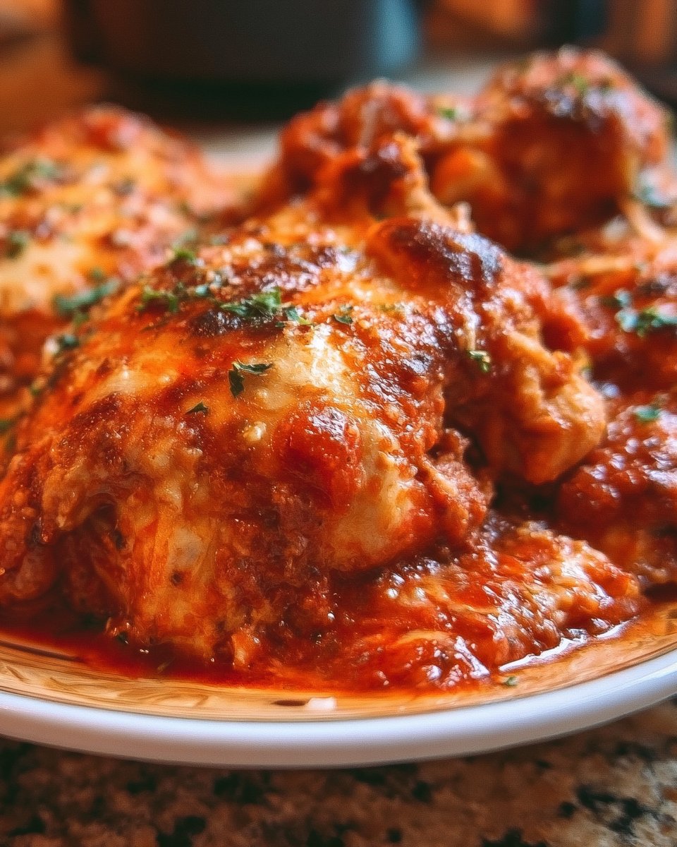 Slow Cooker Parmesan Chicken Recipe