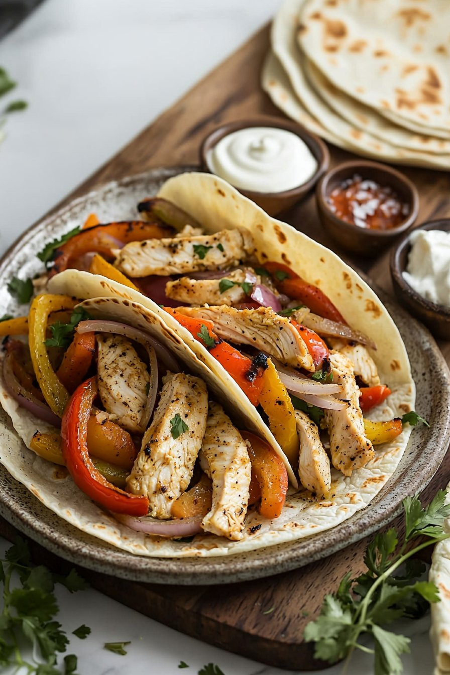 Easy Chicken Fajitas
