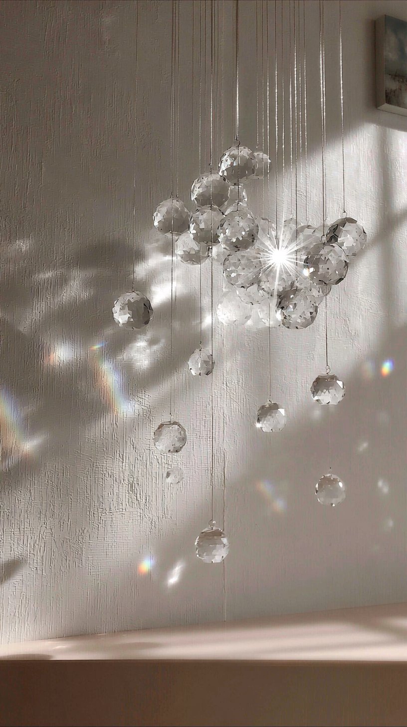 Crystal Cloud Sun Catcher