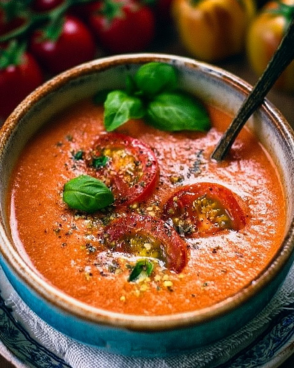 Authentic Tomato Gazpacho