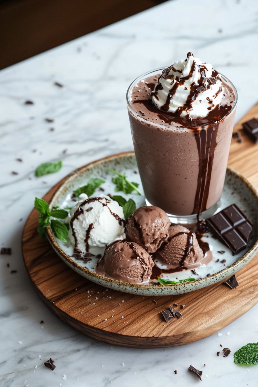 Schokoladen-Milchshake