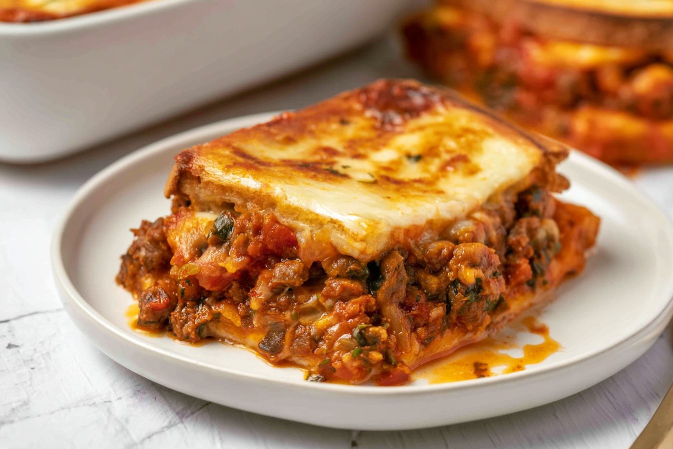 Beef Taco Grilled Cheese Casserole