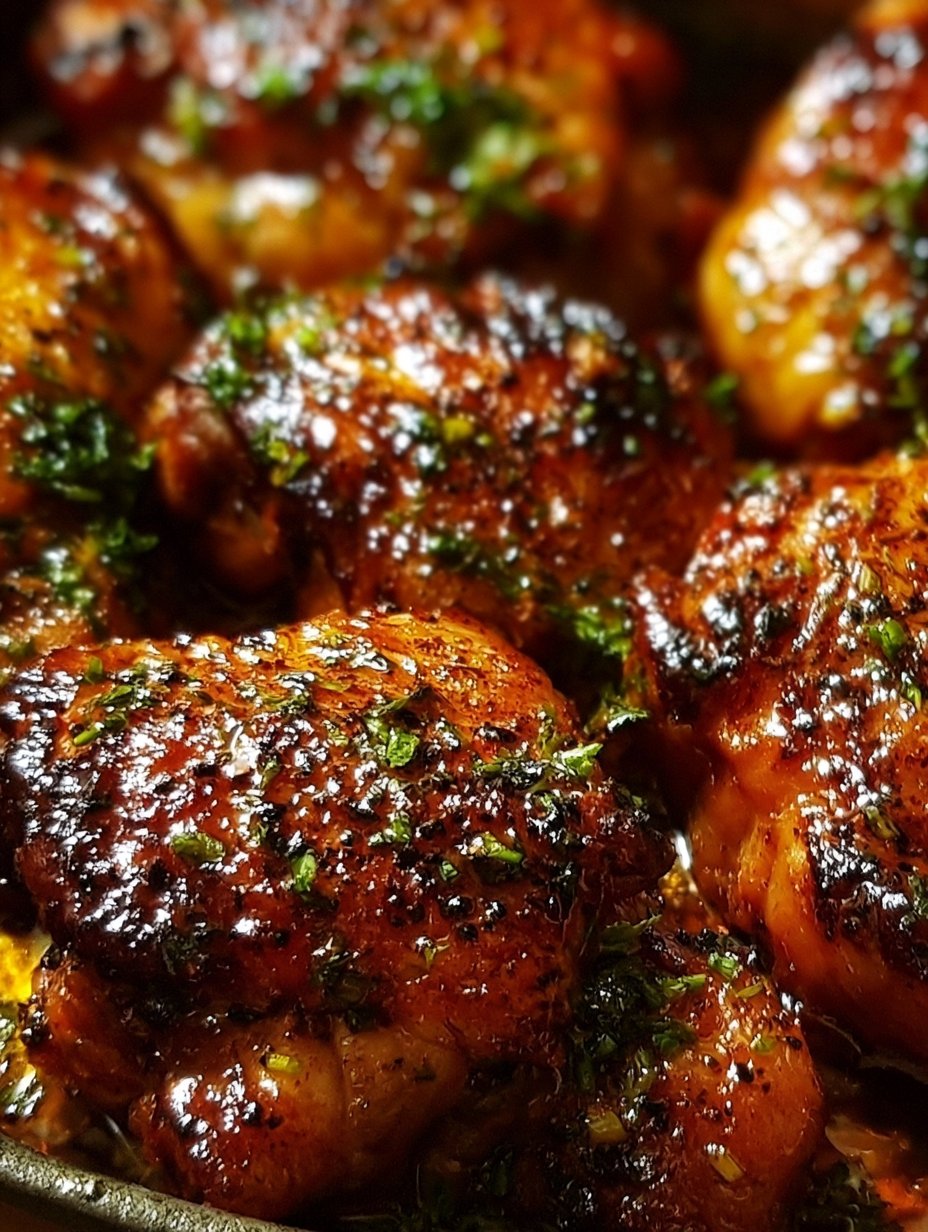 Mejores Muslos de Pollo al Horno