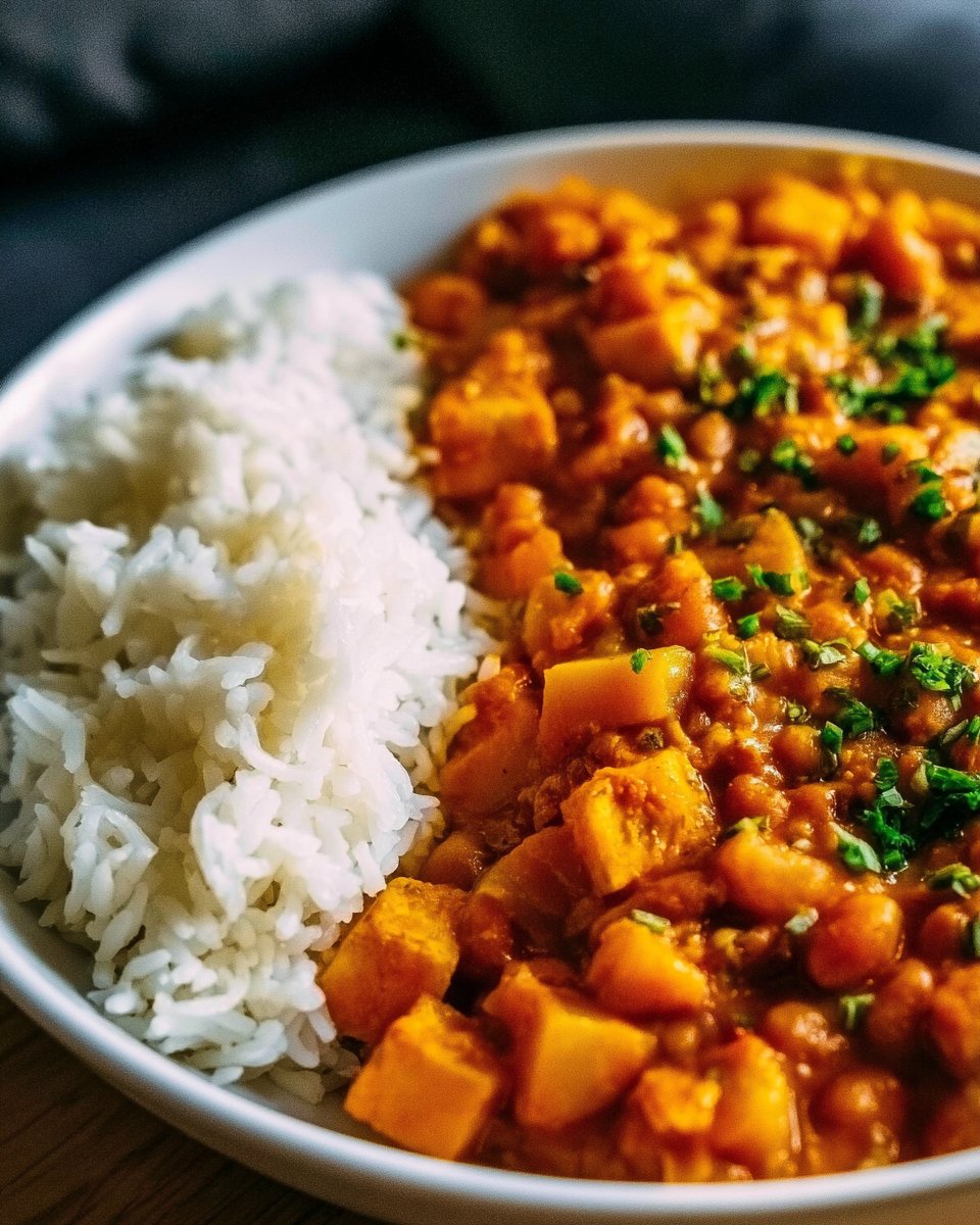 Butternut Squash and Chickpea Curry