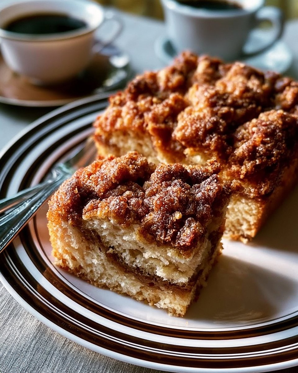 Sourdough Coffee Cake