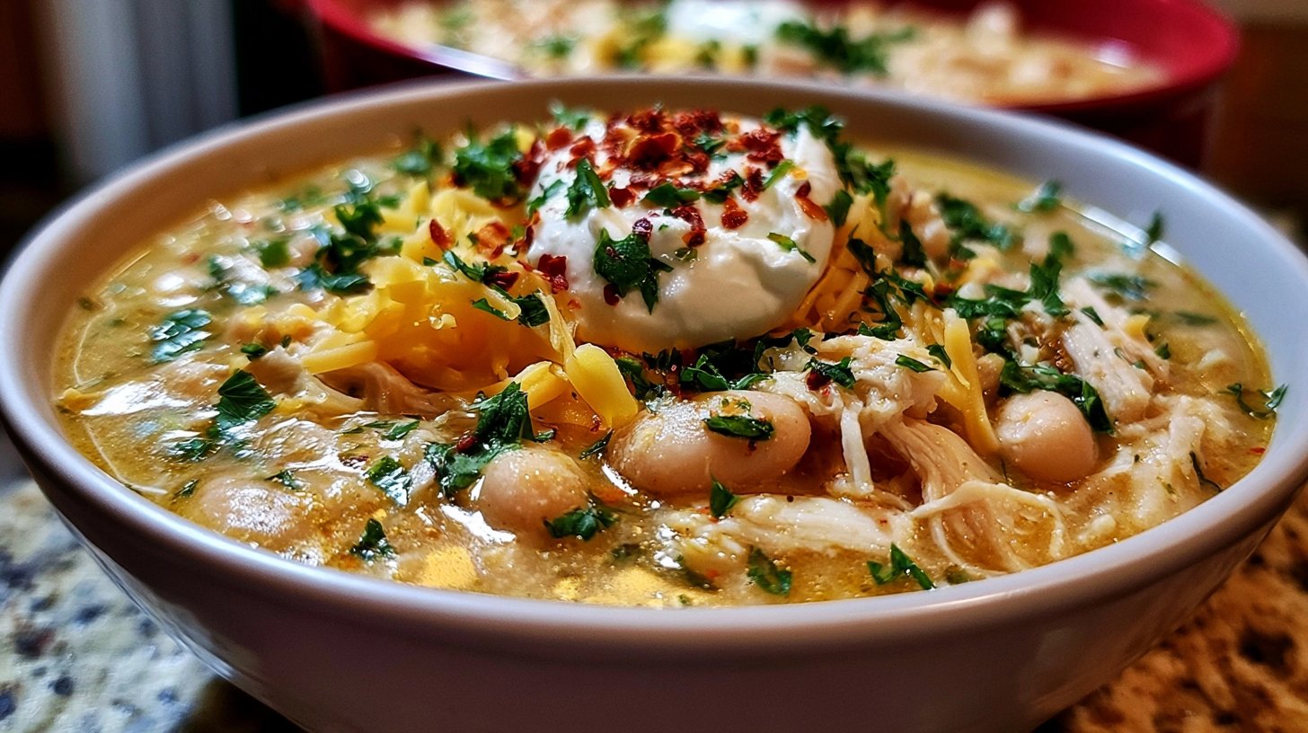 Easy White Chicken Chili
