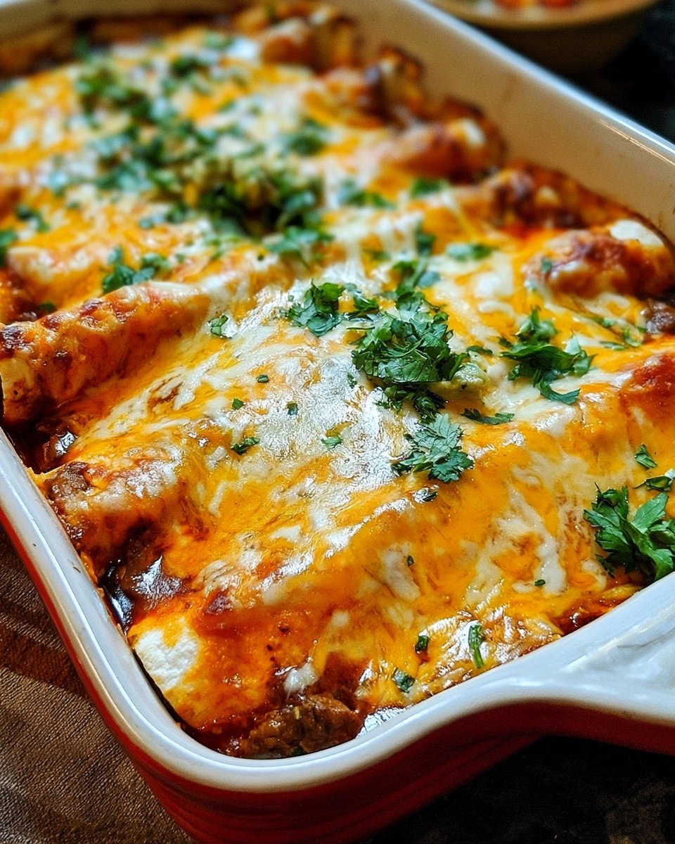 Ingredient Beef Enchiladas