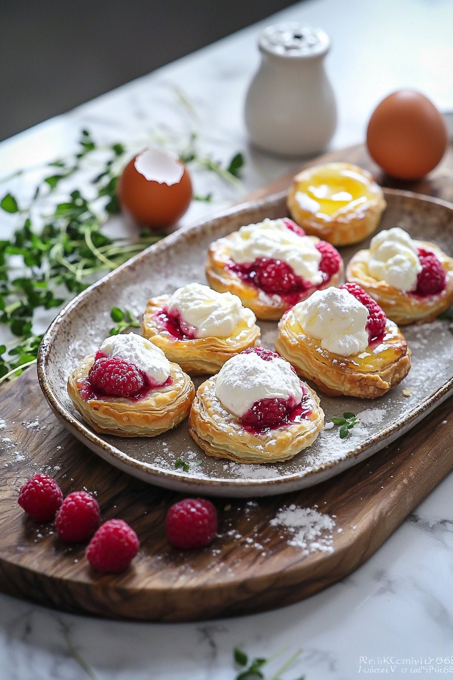 Cream Cheese Raspberry Bites